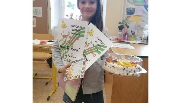 Školní kolo pěvecké soutěže Jihočeský Zvonek 2023