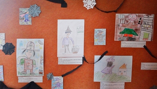 Čarodějnický týden v 1. a 2. třídě