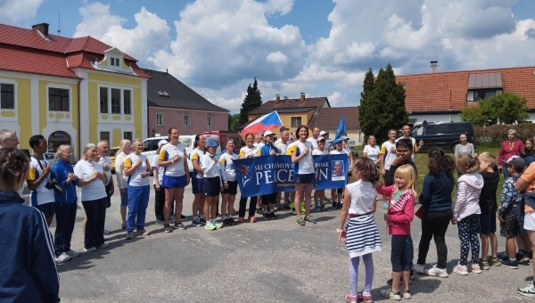 Běh MÍRU v Chlumu u Třeboně