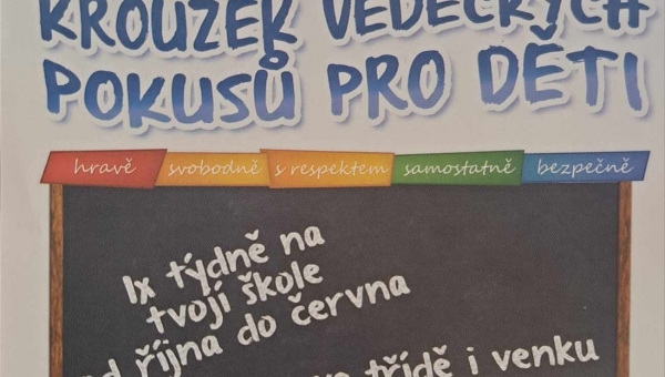 Kroužek vědeckých pokusů pro děti