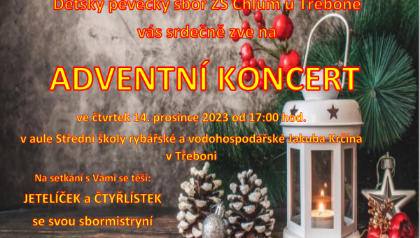 Adventní koncert v Třeboni