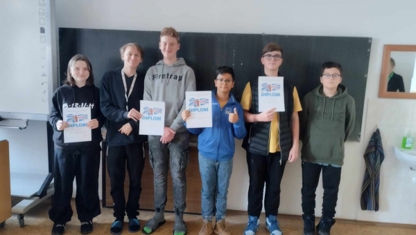 Školní kolo olympiády z anglického jazyka