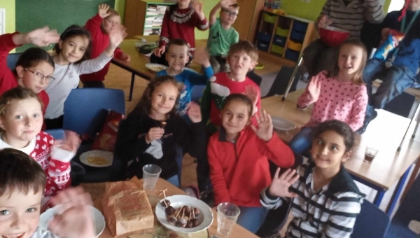 Vánoční veselí ve školní družině