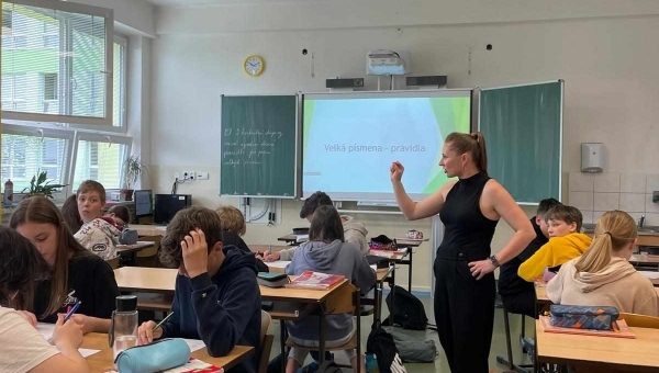 Návštěva ZŠ B. Němcové v Dačicích