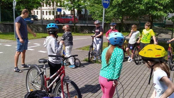 Zpráva o výuce na dopravním hřišti v Třeboni