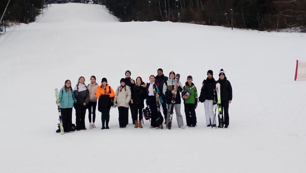 Lyžování na hradišti