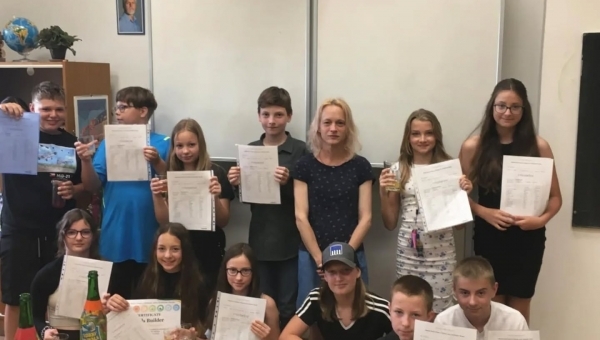 Vysvědčení v 6. třídě