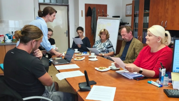 Schůzka ke vzniku knihy o historii naší školy