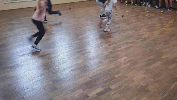 Tělocvik s páťáky