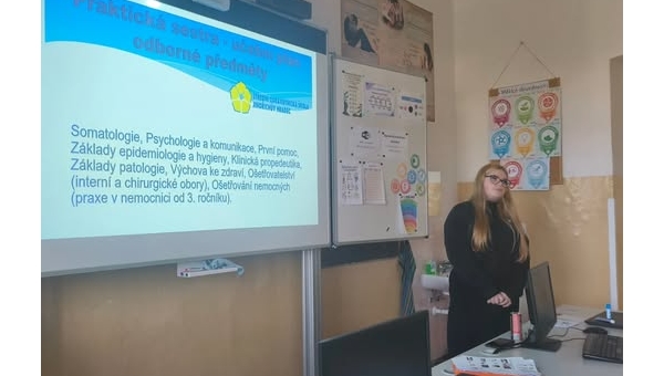 Prezentace o SZŠ J. Hradec