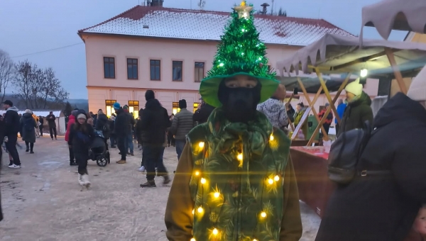 Rozvícení vánočního stromu