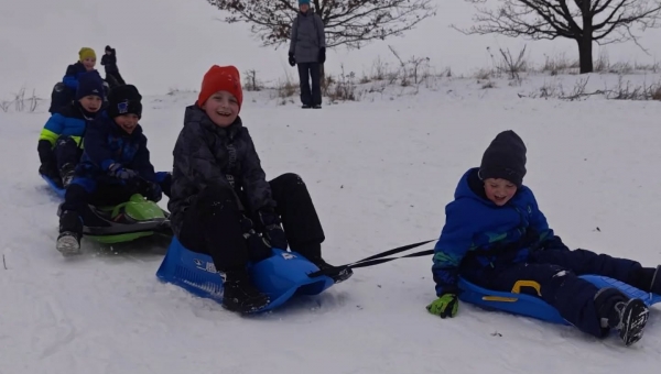 Třetí třída na sněhu