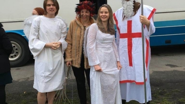 Čerti na naší škole