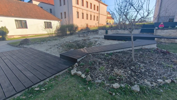 Revitalizace Dešťové zahrady